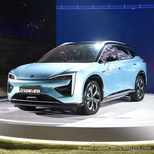 نمط مريح 2021 Hycan 007 ev Car الصينية صنعت سيارات طاقة جديدة سريعة السرعة تستخدم سيارة كهربائية نقية للبيع